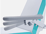 Rotatable and folding upwards armrests and additional tiltable armrests