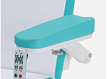 Low wedge-shaped foam armrest pads
