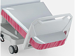 Transparent, cleanable protective cover for foot part